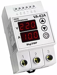 Реле напряжения DigiTOP VA-63 - фото Реле напряжения DigiTOP VA-63