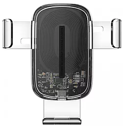 Автодержатель с беспроводной зарядкой Baseus Explore Wireless Charger Gravity Car Mount 15W Transparent (WXYL-K02)