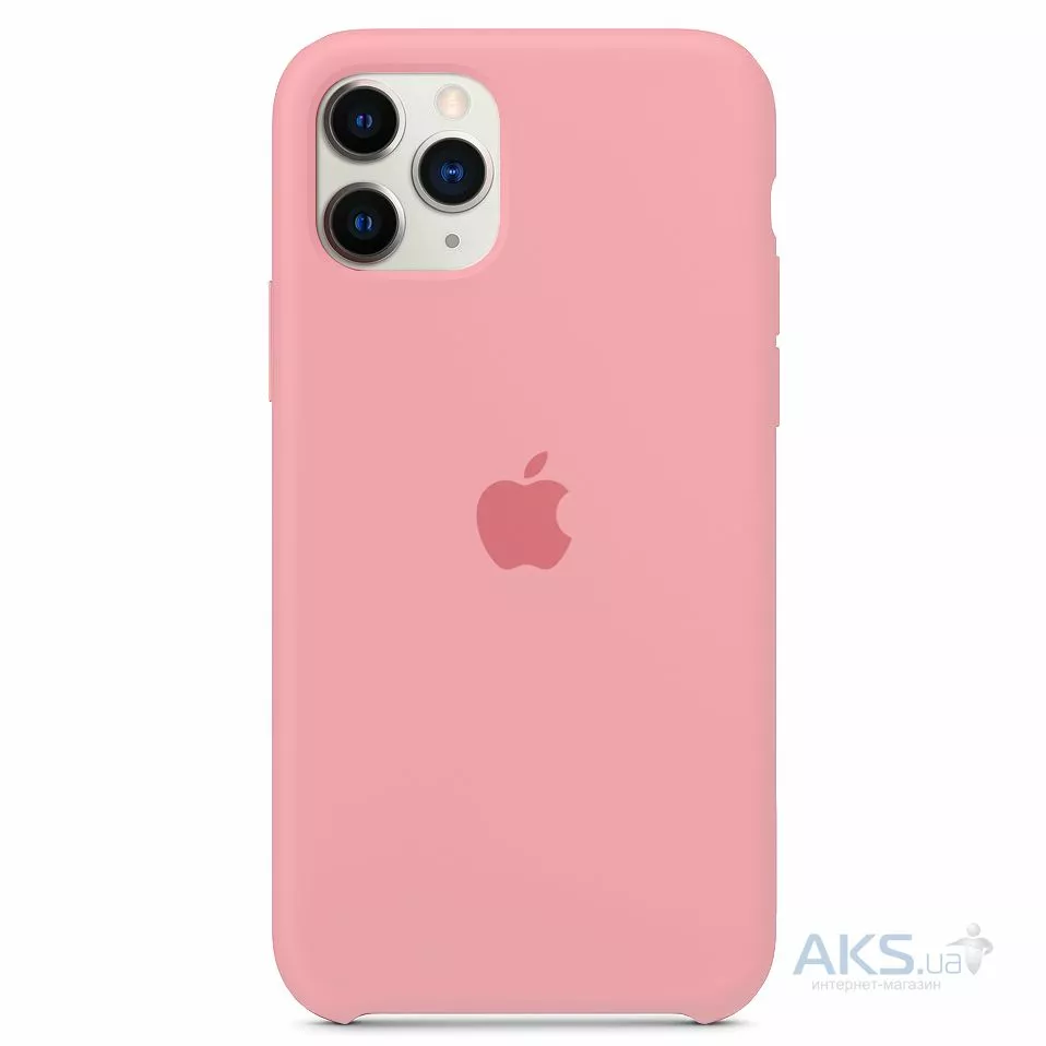 Чехол Silicone Case для Apple iPhone 11 Pro Pink - фото 1