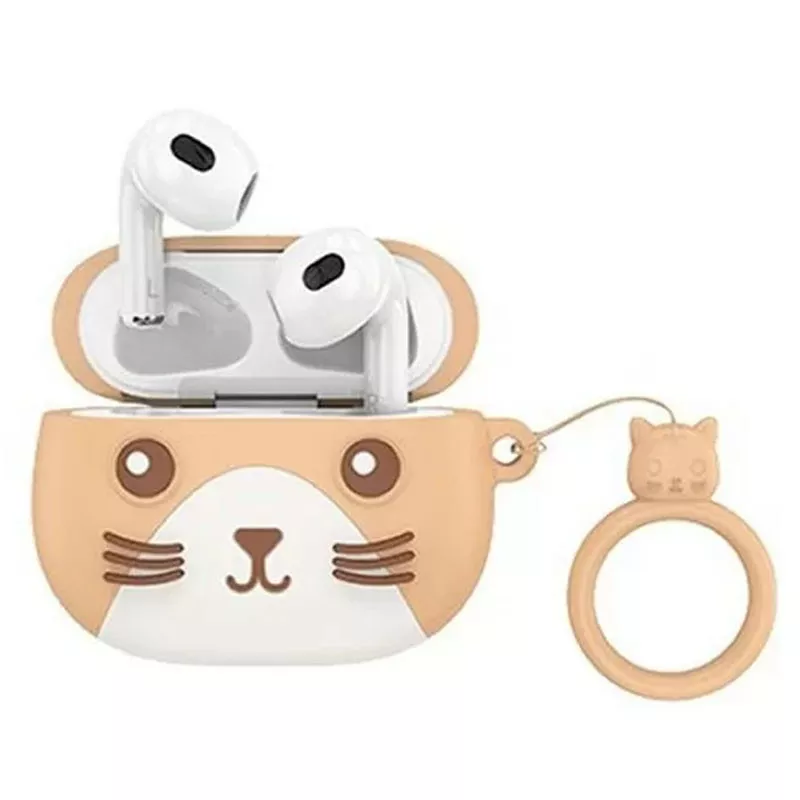 Навушники Hoco EW46 Khaki Cat - фото 1