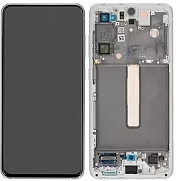 Дисплей Samsung Galaxy S21 FE G990 с тачскрином и рамкой, сервисный оригинал, White - фото Дисплей Samsung Galaxy S21 FE G990 с тачскрином и рамкой, сервисный оригинал, White