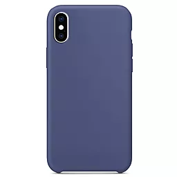 Чехол 1TOUCH Silicone Soft Cover Apple iPhone XS Max Aqua Blue