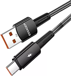 Кабель Essager Sunset USB-A - Type-C 120w 6a 1м cable Black (EXC120-CG01-P) - фото Кабель Essager Sunset USB-A - Type-C 120w 6a 1м cable Black (EXC120-CG01-P)