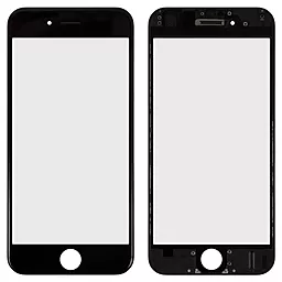 Корпусне скло дисплея Apple iPhone 6 чорний, OCA плівка, рамка - фото Корпусне скло дисплея Apple iPhone 6 чорний, OCA плівка, рамка