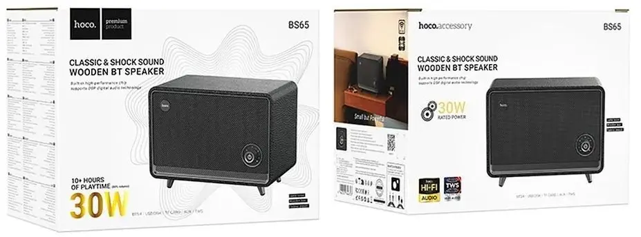 Колонки акустические Hoco BS65 Black - фото 4