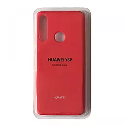 Чохол Epik Silicone Case Full для Huawei Y6P (2020)  Red