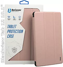 Чохол-книжка TPU Edge BeCover для Blackview Tab 12 10.1" Rose Gold (709887) - фото Чохол-книжка TPU Edge BeCover для Blackview Tab 12 10.1" Rose Gold (709887)