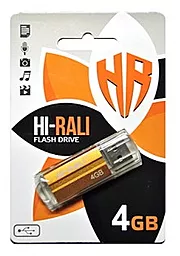 Флешка Hi-Rali 4GB Corsair Series (HI-4GBCORBR) Bronze