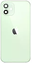 Задняя крышка корпуса Apple iPhone 12 со стеклом камеры Green - фото Задняя крышка корпуса Apple iPhone 12 со стеклом камеры Green