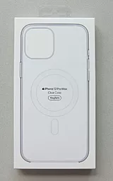 Чохол Silicone Case Full with MagSafe для Apple iPhone 12 Pro Max Clear - мініатюра 5 Чохол Silicone Case Full with MagSafe для Apple iPhone 12 Pro Max Clear - мініатюра 5