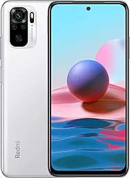 Смартфон Xiaomi Redmi Note 10 4/128Gb Pebble White - фото Смартфон Xiaomi Redmi Note 10 4/128Gb Pebble White