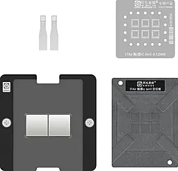 BGA трафарет Amaoe IP17air Touch IC 6 in 1с платформой - фото BGA трафарет Amaoe IP17air Touch IC 6 in 1с платформой