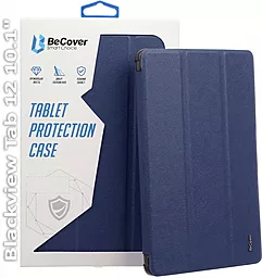 Чохол-книжка TPU Edge BeCover для Blackview Tab 12 10.1" Deep Blue (709886) - фото Чохол-книжка TPU Edge BeCover для Blackview Tab 12 10.1" Deep Blue (709886)