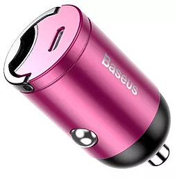 Автомобильное зарядное устройство с быстрой зарядкой Baseus Tiny Star Mini PPS Car Charge USB Type-C Port 30W Pink - миниатюра 2