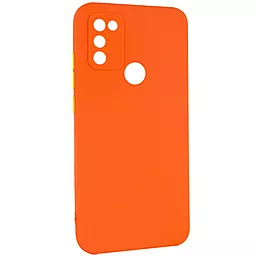 Чехол Epik TPU Square Full Camera для Infinix Hot 10 Lite Оранжевый