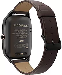 Смарт-часы Asus ZenWatch 2 WI501Q Stainless Steel Gunmetal/Brown Leather - миниатюра 4