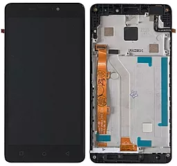 Дисплей Lenovo P1m Vibe P1mA40 с тачскрином и рамкой, оригинал, Black - фото Дисплей Lenovo P1m Vibe P1mA40 с тачскрином и рамкой, оригинал, Black