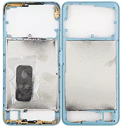 Рамка корпусу Vivo Y31 / Y31s Light Blue - фото Рамка корпусу Vivo Y31 / Y31s Light Blue