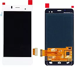 Дисплей Alcatel One Touch Star 6010 з тачскріном, White - фото Дисплей Alcatel One Touch Star 6010 з тачскріном, White