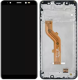 Дисплей Tecno Pop 4 (BC2, BC2c) с тачскрином и рамкой, Black - фото Дисплей Tecno Pop 4 (BC2, BC2c) с тачскрином и рамкой, Black