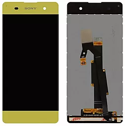 Дисплей Sony Xperia XA (F3111, F3112, F3113, F3115, F3116) с тачскрином, Gold - фото Дисплей Sony Xperia XA (F3111, F3112, F3113, F3115, F3116) с тачскрином, Gold