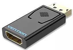 Видео переходник (адаптер) Displayport - HDMI 1080p 60hz black (HBKB0) Vention - фото Видео переходник (адаптер) Displayport - HDMI 1080p 60hz black (HBKB0) Vention