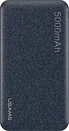 Повербанк Usams US-CD20 5000 mah Blue - фото Повербанк Usams US-CD20 5000 mah Blue