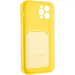 Чехол Pocket Case iPhone 12 Pro Yellow - миниатюра 3