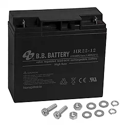 Акумуляторна батарея BB Battery 12V 22Ah (HR22-12/B1)