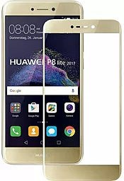 Захисне скло Mocolo 2.5D Full Cover Huawei Nova Lite, P8 Lite 2017 Gold