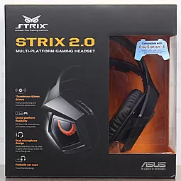 Наушники Asus STRIX 2.0 Black - миниатюра 7 Наушники Asus STRIX 2.0 Black - миниатюра 7
