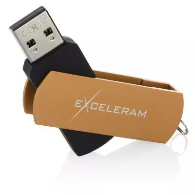 Флешка Exceleram 8GB P2 Series USB 2.0 (EXP2U2BRB08) Brown - фото 4