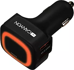 Автомобильное зарядное устройство Canyon 24w 4xUSB-A ports car charger black (CNE-CCA05B) - фото Автомобильное зарядное устройство Canyon 24w 4xUSB-A ports car charger black (CNE-CCA05B)