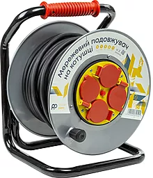 Сетевой фильтр (удлинитель) PowerPlant JY-20022/25 3500w 25м 4 розетки чёрный (EX610525) - фото Сетевой фильтр (удлинитель) PowerPlant JY-20022/25 3500w 25м 4 розетки чёрный (EX610525)