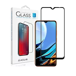 Защитное стекло ACCLAB Full Glue Xiaomi Redmi 9T Black (1283126510564)