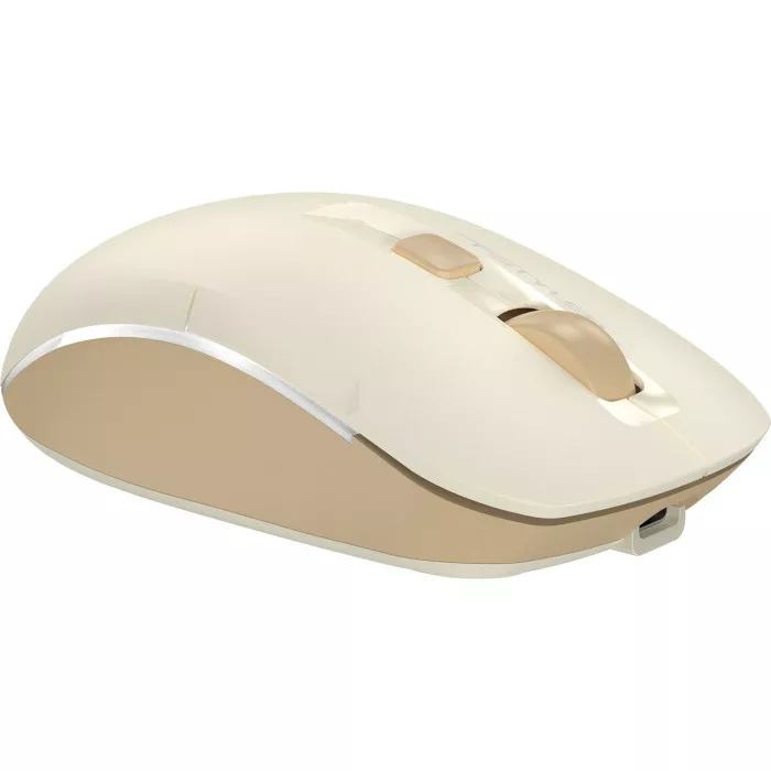Комп'ютерна мишка A4Tech FB26CS Air Wireless/Bluetooth Cafe Latte - фото 4