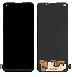 Дисплей Oppo A74 4G, A94 4G, F19, F19 Pro, Reno 5 Lite з тачскріном, (OLED), Black