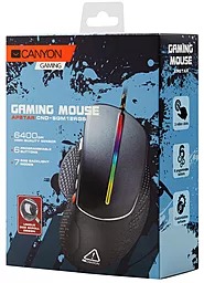 Компьютерная мышка Canyon Apstar Black USB (CND-SGM12RGB) - миниатюра 5