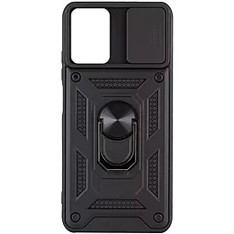 Ударопрочный чехол Camshield Serge Ring for Magnet для Xiaomi Poco M4 Pro 5G Черный - миниатюра 2