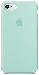 Чехол Apple Silicone Case 1:1 iPhone 7, iPhone 8 Marine Green