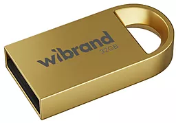 Флешка Wibrand Lynx 32Gb Gold (WI2.0/LY32M2G)