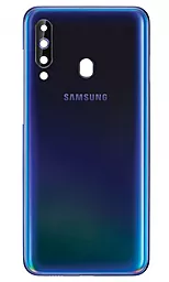 Задняя крышка корпуса Samsung Galaxy A60 2019 A606F со стеклом камеры Original Daybreak Black - фото Задняя крышка корпуса Samsung Galaxy A60 2019 A606F со стеклом камеры Original Daybreak Black