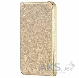 Повербанк Hoco B14 Veneering wood 8000mAh Gold (Уценка) - фото Повербанк Hoco B14 Veneering wood 8000mAh Gold (Уценка)