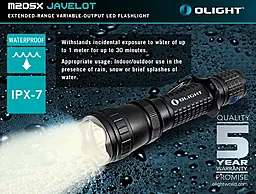 Ліхтарик Olight M20SX Javelot - мініатюра 13