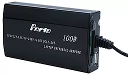Універсальний блок живлення для ноутбука 12-24V 100W (MN-505K) Porto