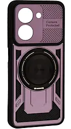{"ru": "Чехол", "uk": "Чохол"} Epik Protective Ring MagSafe для Xiaomi Redmi A5 4G Global Version Violet