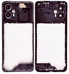 Рамка корпусу Motorola Moto G13 XT2331 / Moto G23 XT2333 зі склом камери Matte Charcoal - фото Рамка корпусу Motorola Moto G13 XT2331 / Moto G23 XT2333 зі склом камери Matte Charcoal