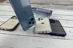 Чехол Octagon Crystal Case для iPhone 13 Pro Max Sierra Blue - миниатюра 2