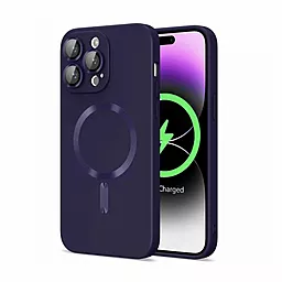 Чохол Cosmic Frame MagSafe Color для Apple iPhone 14 Pro Deep Purple