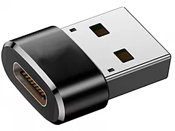 Адаптер-переходник Dynamode M-F USB-A -> USB Type-C Black (DM-AD-USB-CA) - фото Адаптер-переходник Dynamode M-F USB-A -> USB Type-C Black (DM-AD-USB-CA)